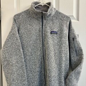 Patagonia Women’s Heathered Gray Better Sweater Full-Zip Jacket